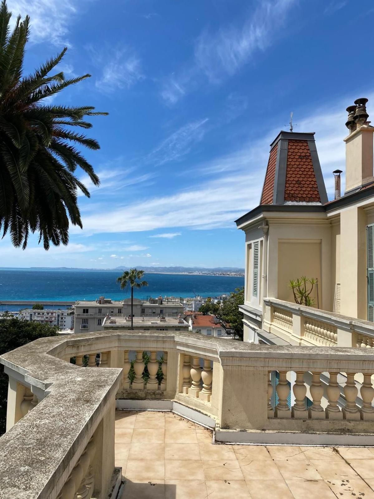 Palmeraie - Magnifique Appartement D'Epoque Avec Vue Mer 4 Personnes Avec Terrasse Le Port Nice Exterior photo